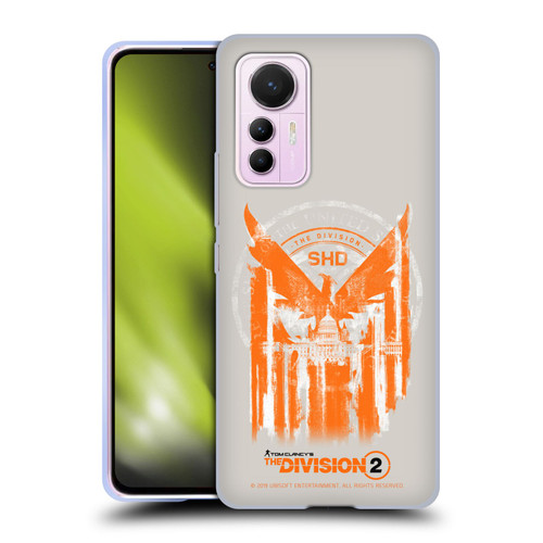 Tom Clancy's The Division 2 Key Art Phoenix Capitol Building Soft Gel Case for Xiaomi 12 Lite