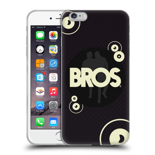 BROS Logo Art Retro Soft Gel Case for Apple iPhone 6 Plus / iPhone 6s Plus
