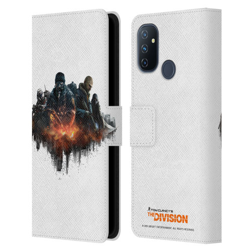 Tom Clancy's The Division Factions Group Leather Book Wallet Case Cover For OnePlus Nord N100