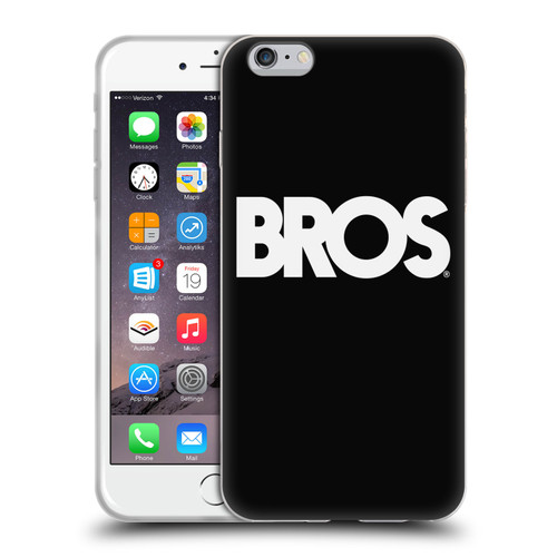 BROS Logo Art Text Soft Gel Case for Apple iPhone 6 Plus / iPhone 6s Plus