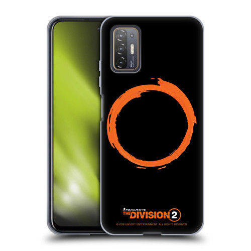 Tom Clancy's The Division 2 Logo Art Ring Soft Gel Case for HTC Desire 21 Pro 5G