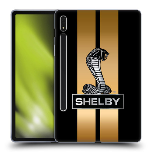 Shelby Car Graphics Gold Soft Gel Case for Samsung Galaxy Tab S8