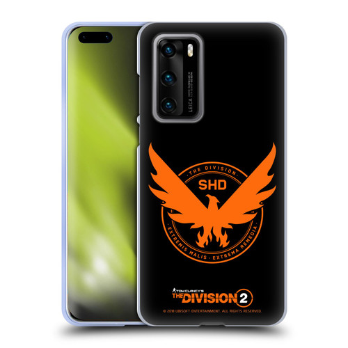 Tom Clancy's The Division 2 Logo Art Phoenix Soft Gel Case for Huawei P40 5G