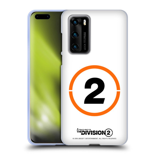 Tom Clancy's The Division 2 Logo Art Ring 2 Soft Gel Case for Huawei P40 5G