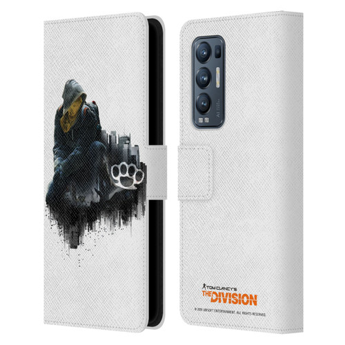 Tom Clancy's The Division Factions Rioters Leather Book Wallet Case Cover For OPPO Find X3 Neo / Reno5 Pro+ 5G