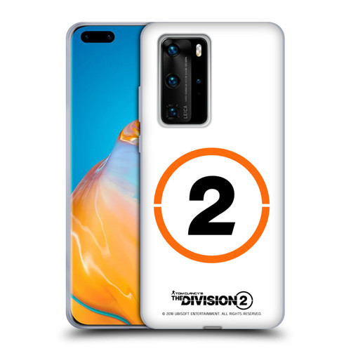 Tom Clancy's The Division 2 Logo Art Ring 2 Soft Gel Case for Huawei P40 Pro / P40 Pro Plus 5G