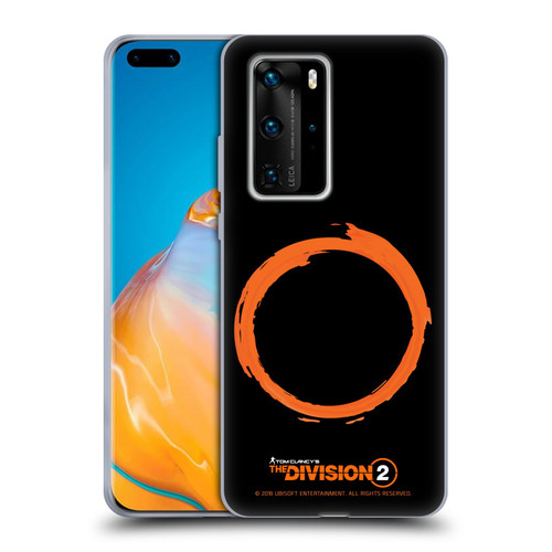 Tom Clancy's The Division 2 Logo Art Ring Soft Gel Case for Huawei P40 Pro / P40 Pro Plus 5G