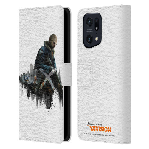 Tom Clancy's The Division Factions Rikers Leather Book Wallet Case Cover For OPPO Find X5 Pro