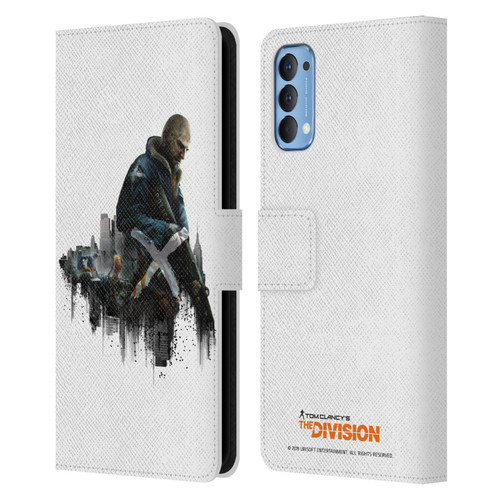Tom Clancy's The Division Factions Rikers Leather Book Wallet Case Cover For OPPO Reno 4 5G
