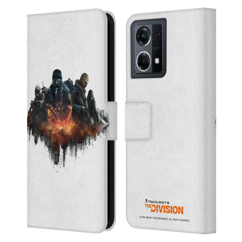Tom Clancy's The Division Factions Group Leather Book Wallet Case Cover For OPPO Reno8 4G