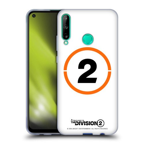 Tom Clancy's The Division 2 Logo Art Ring 2 Soft Gel Case for Huawei P40 lite E