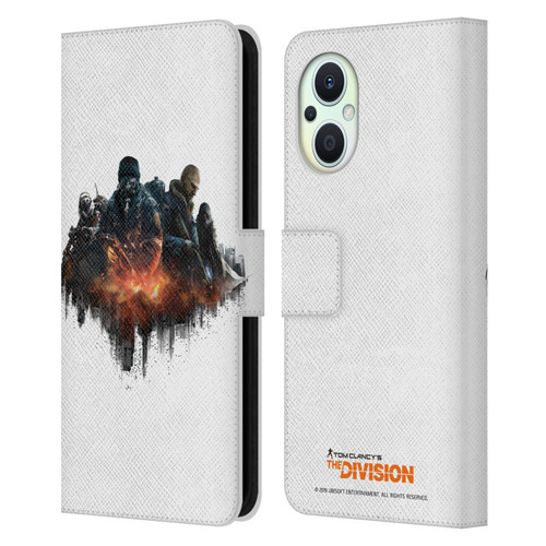 Tom Clancy's The Division Factions Group Leather Book Wallet Case Cover For OPPO Reno8 Lite