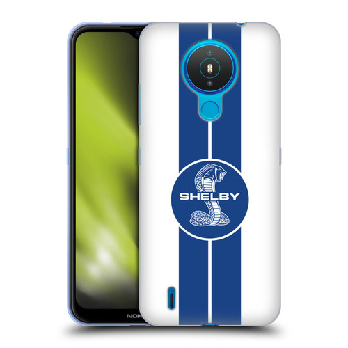 Shelby Car Graphics 1965 427 S/C White Soft Gel Case for Nokia 1.4