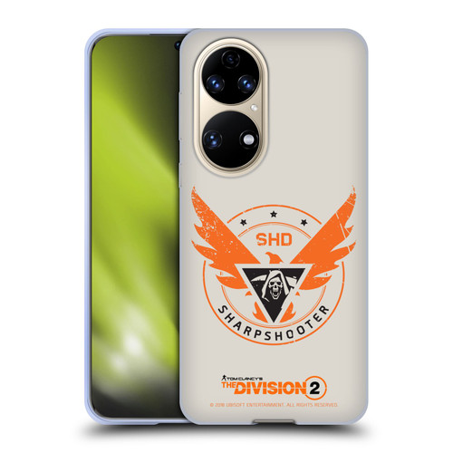 Tom Clancy's The Division 2 Logo Art Sharpshooter Soft Gel Case for Huawei P50