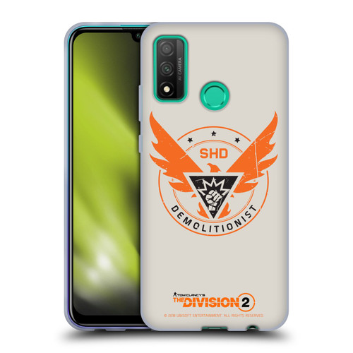 Tom Clancy's The Division 2 Logo Art Demolitionist Soft Gel Case for Huawei P Smart (2020)