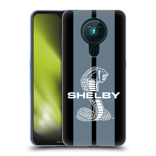 Shelby Car Graphics Gray Soft Gel Case for Nokia 5.3
