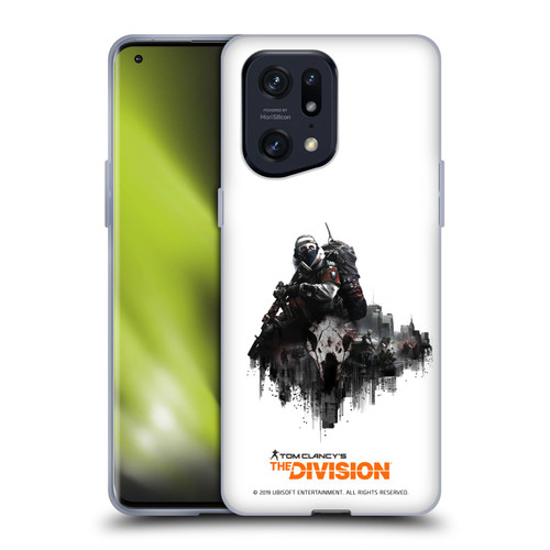Tom Clancy's The Division Factions Last Man Batallion Soft Gel Case for OPPO Find X5 Pro