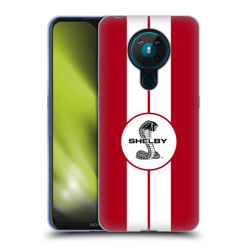 Shelby Car Graphics 1965 427 S/C Red Soft Gel Case for Nokia 5.3