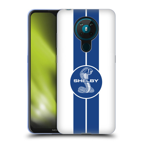 Shelby Car Graphics 1965 427 S/C White Soft Gel Case for Nokia 5.3