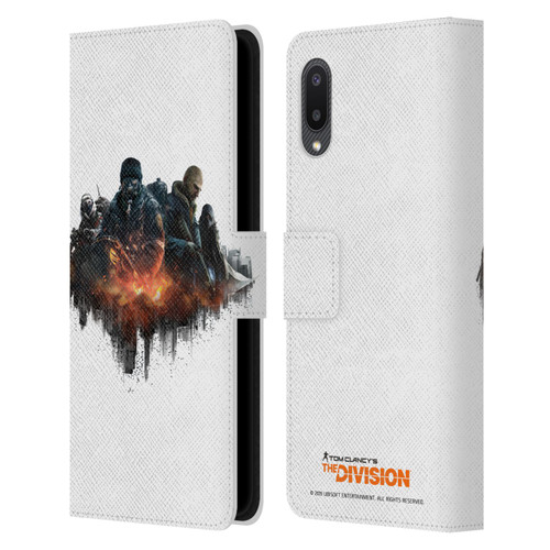 Tom Clancy's The Division Factions Group Leather Book Wallet Case Cover For Samsung Galaxy A02/M02 (2021)