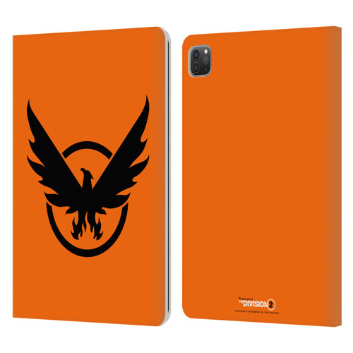 Tom Clancy's The Division 2 Logo Art Phoenix 2 Leather Book Wallet Case Cover For Apple iPad Pro 11 2020 / 2021 / 2022
