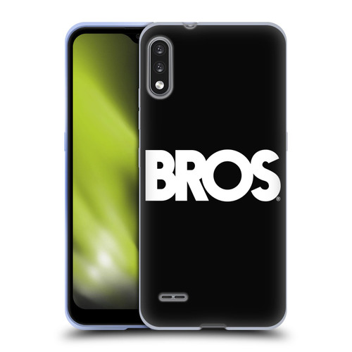 BROS Logo Art Text Soft Gel Case for LG K22