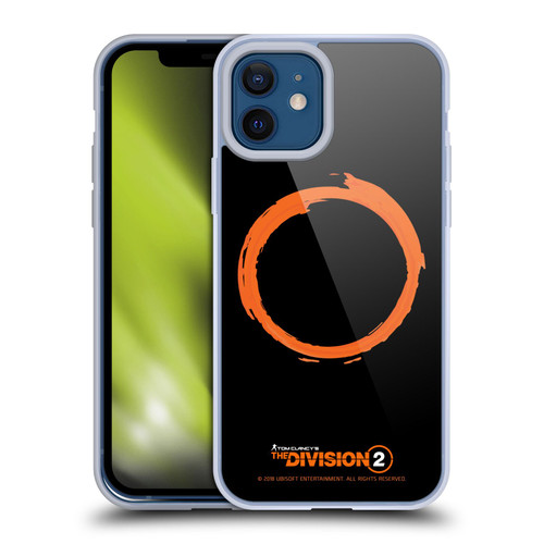 Tom Clancy's The Division 2 Logo Art Ring Soft Gel Case for Apple iPhone 12 / iPhone 12 Pro