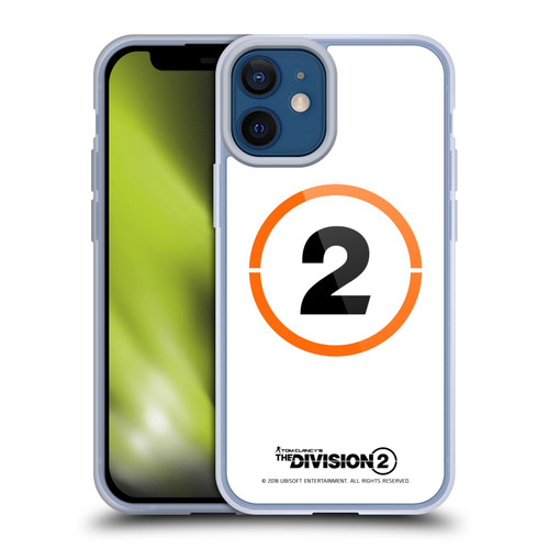 Tom Clancy's The Division 2 Logo Art Ring 2 Soft Gel Case for Apple iPhone 12 Mini