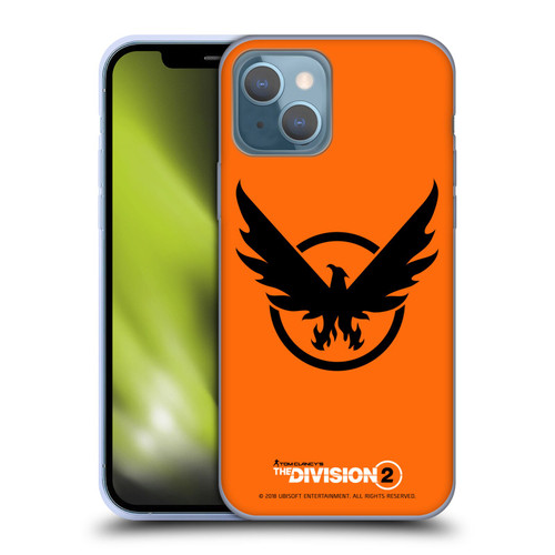 Tom Clancy's The Division 2 Logo Art Phoenix 2 Soft Gel Case for Apple iPhone 13