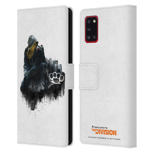 Tom Clancy's The Division Factions Rioters Leather Book Wallet Case Cover For Samsung Galaxy A31 (2020)