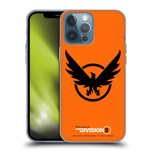 Tom Clancy's The Division 2 Logo Art Phoenix 2 Soft Gel Case for Apple iPhone 13 Pro Max