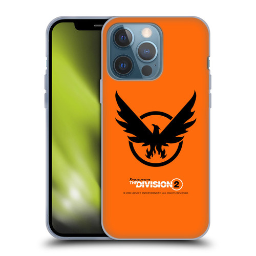 Tom Clancy's The Division 2 Logo Art Phoenix 2 Soft Gel Case for Apple iPhone 13 Pro