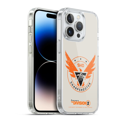 Tom Clancy's The Division 2 Logo Art Sharpshooter Soft Gel Case for Apple iPhone 13 Pro & MagSafe