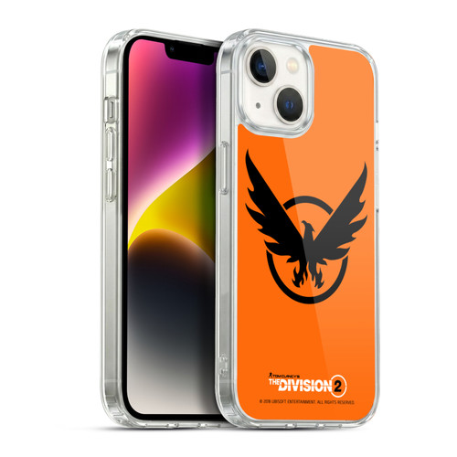 Tom Clancy's The Division 2 Logo Art Phoenix 2 Soft Gel Case for Apple iPhone 14