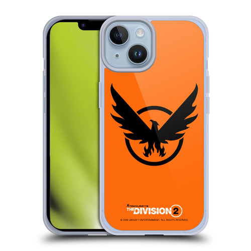 Tom Clancy's The Division 2 Logo Art Phoenix 2 Soft Gel Case for Apple iPhone 14