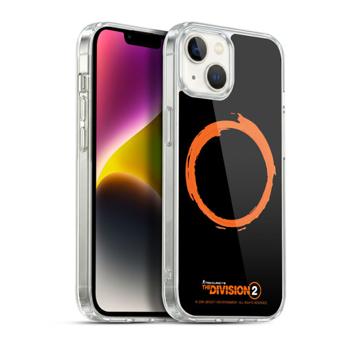 Tom Clancy's The Division 2 Logo Art Ring Soft Gel Case for Apple iPhone 14 Plus & MagSafe