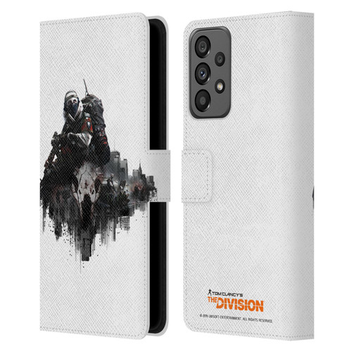 Tom Clancy's The Division Factions Last Man Batallion Leather Book Wallet Case Cover For Samsung Galaxy A73 5G (2022)