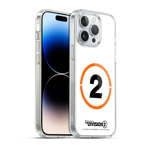 Tom Clancy's The Division 2 Logo Art Ring 2 Soft Gel Case for Apple iPhone 14 Pro Max & MagSafe