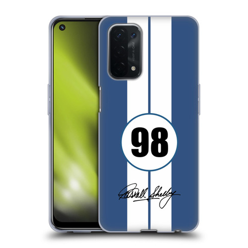 Shelby Car Graphics 1965 427 S/C Blue Soft Gel Case for OPPO A54 5G