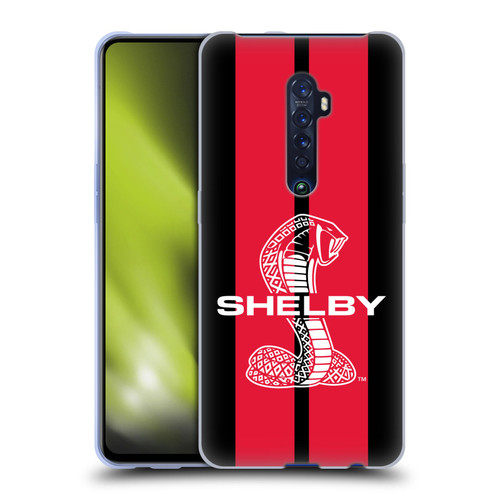 Shelby Car Graphics Red Soft Gel Case for OPPO Reno 2