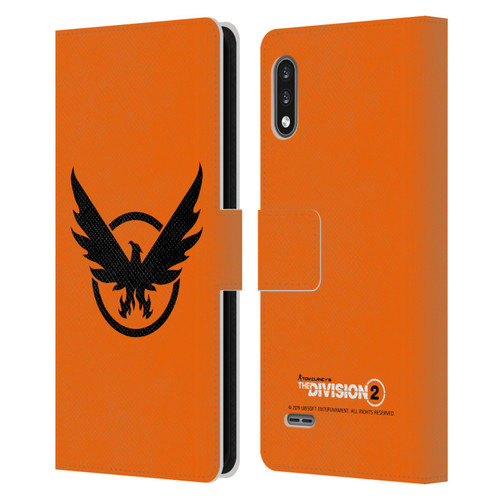 Tom Clancy's The Division 2 Logo Art Phoenix 2 Leather Book Wallet Case Cover For LG K22