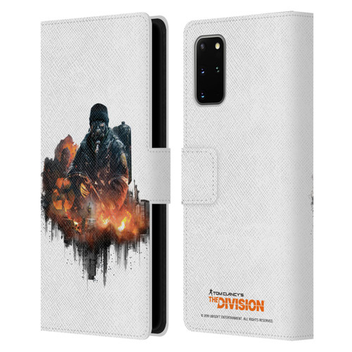 Tom Clancy's The Division Factions Cleaners Leather Book Wallet Case Cover For Samsung Galaxy S20+ / S20+ 5G