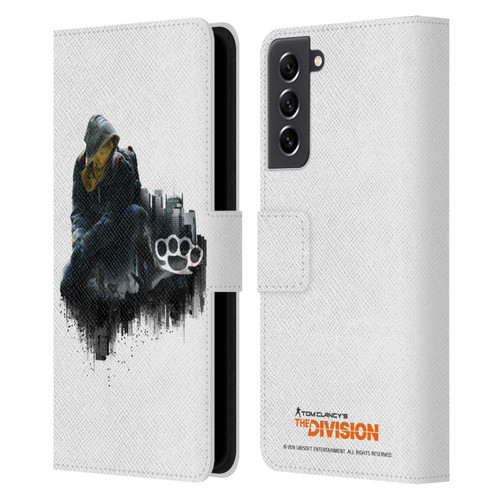 Tom Clancy's The Division Factions Rioters Leather Book Wallet Case Cover For Samsung Galaxy S21 FE 5G