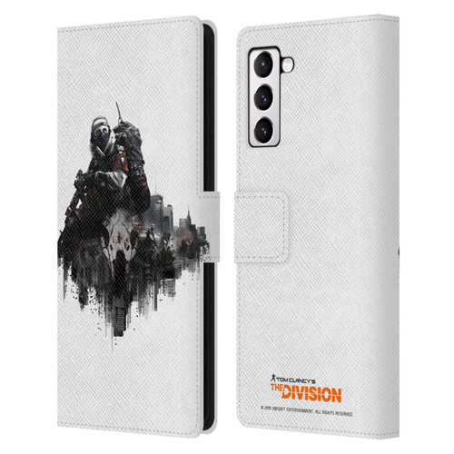 Tom Clancy's The Division Factions Last Man Batallion Leather Book Wallet Case Cover For Samsung Galaxy S21+ 5G