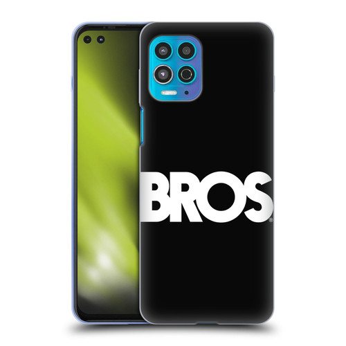 BROS Logo Art Text Soft Gel Case for Motorola Moto G100