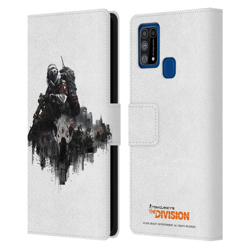 Tom Clancy's The Division Factions Last Man Batallion Leather Book Wallet Case Cover For Samsung Galaxy M31 (2020)