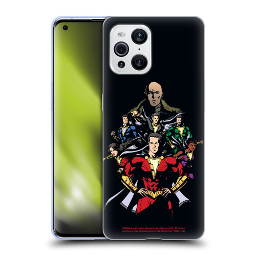 Shazam! 2019 Movie Character Art Family and Sivanna Soft Gel Case for OPPO Find X3 / Pro