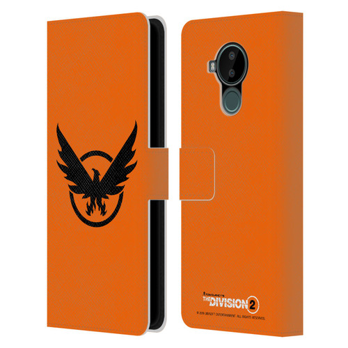 Tom Clancy's The Division 2 Logo Art Phoenix 2 Leather Book Wallet Case Cover For Nokia C30