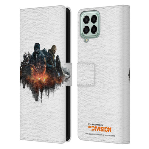 Tom Clancy's The Division Factions Group Leather Book Wallet Case Cover For Samsung Galaxy M53 (2022)