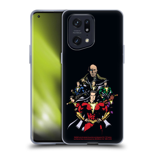 Shazam! 2019 Movie Character Art Family and Sivanna Soft Gel Case for OPPO Find X5 Pro